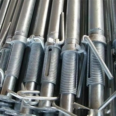 HDG Surface Treatment Adjustable Height Steel Props For Construction