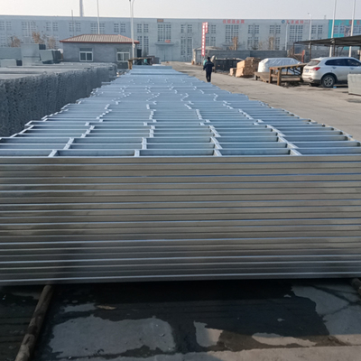 China Supplier Ringlock Scaffolding Mental HDG Steel Plank with Hook Scaffolding Parts Construction Scaffold Steel Plank