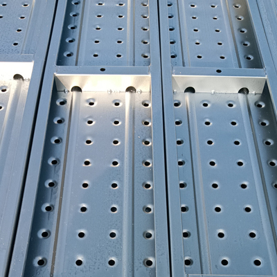 China Supplier Ringlock Scaffolding Mental HDG Steel Plank with Hook Scaffolding Parts Construction Scaffold Steel Plank