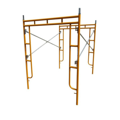 Steel Frame System Structuring High Load Capacity And Spray Plastic Coating