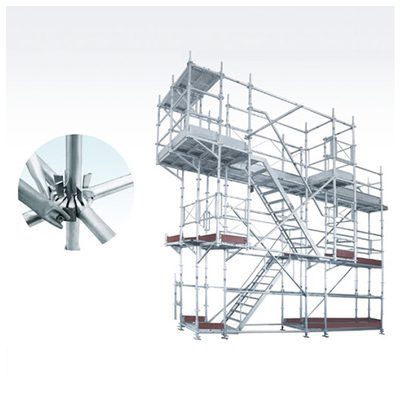 Q235 Steel Ringlock System Scaffolding for Architecture Projects in Market
