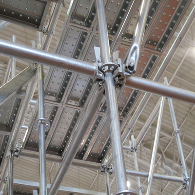 Metal Steel Q235 Q355 Galvanized ringlock scaffolding system Rosette Ringlock Scaffolding Parts