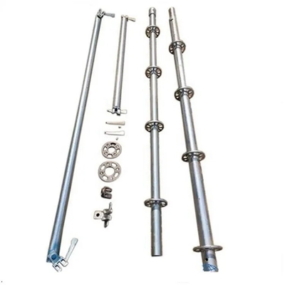 Metal Steel Q235 Q355 Galvanized ringlock scaffolding system Rosette Ringlock Scaffolding Parts