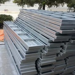 Customized Length Steel Scaffolding Plank With Galvanized Surface Finish