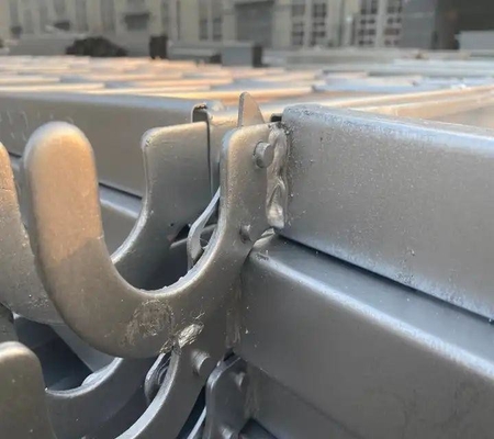 Customized Steel Scaffolding Plank With Pre Galvanized Surface For Secure Construction