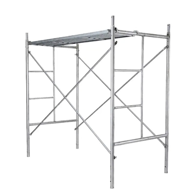 Q235 Steel Frame Scaffolding System With Heavy Duty Load Capacity