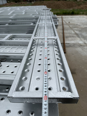 Customizable Steel Scaffolding Plank with Pre Galvanized Surface