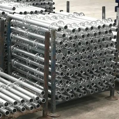 Steel Ringlock Scaffolding With Q235 Steel Industrial Design