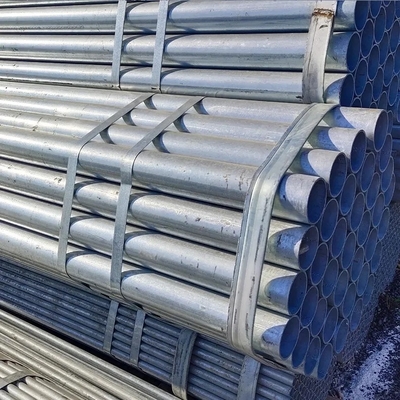 Galvanized Scaffolding Tube Hollow Round Steel Pipes Factory Direct Sale