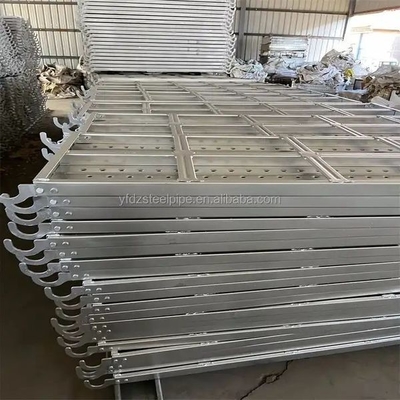 Strong Galvanized Scaffolding Steel Plank Without Hooks BS1139 Standard OEM/ODM Factory