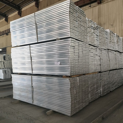 Strong Galvanized Scaffolding Steel Plank Without Hooks BS1139 Standard OEM/ODM Factory