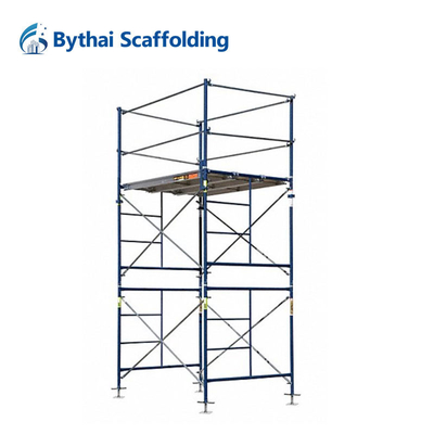 Strength H Type Ladder Frame Scaffold System Easy To Assemble And Disassemble