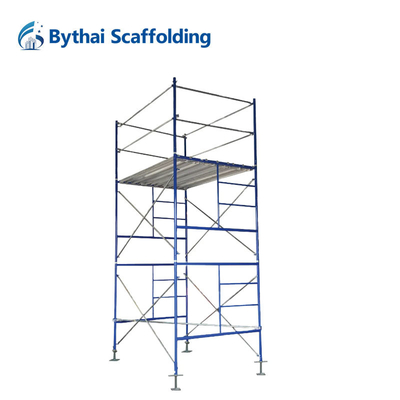 Strength H Type Ladder Frame Scaffold System Easy To Assemble And Disassemble