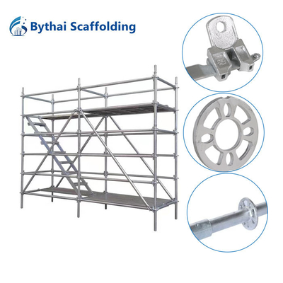 Superior Strength and Corrosion Resistance Ringlock System Scaffolding Base Plates