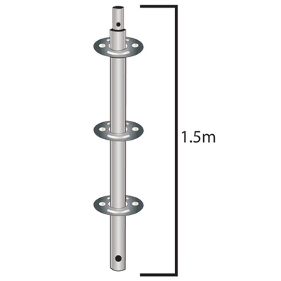 Commercial Scaffolding HDG 48.3mm 3m Certified EN12811 China Ringlock Set