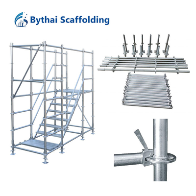 Versatile and Fabricated Ringlock System Scaffolding with Q355 Steel Vertical Pole