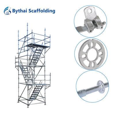 0.5m Ledger Spacing Ringlock System Scaffolding Industrial Design Style for Support