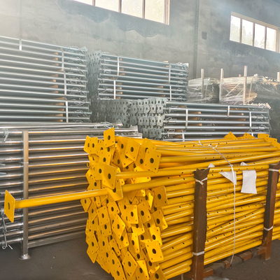 Construction Projects Formwork Strong Support Painting Galvanized Acro Jack Scaffolding Prop
