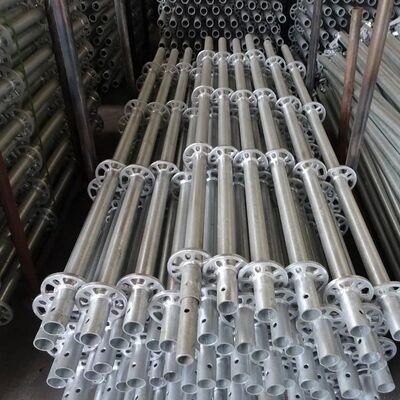 Multidirectional Scaffolding Hot-Dipped Galvanized Ringlock Vertical HDG Standard