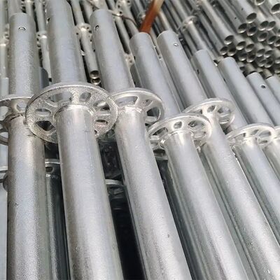 Industrial Q235 Steel Ringlock System Scaffolding Hot dip Galvanized for Secure Building Projects