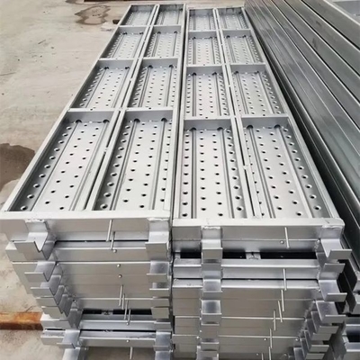 China Scaffolding System Planks Contruction Equipment Tools BS1139 210mm 240mm Metal Steel Board