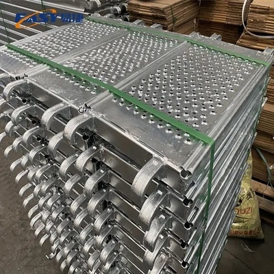 China Scaffolding System Planks Contruction Equipment Tools BS1139 210mm 240mm Metal Steel Board