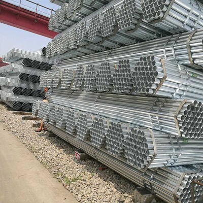 Premium Quality Hollow HDG Steel Scaffolding Pipe Poles for Structural Support