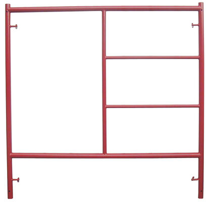 High Stability Mason H Frame Scaffolding Powder Coated Red