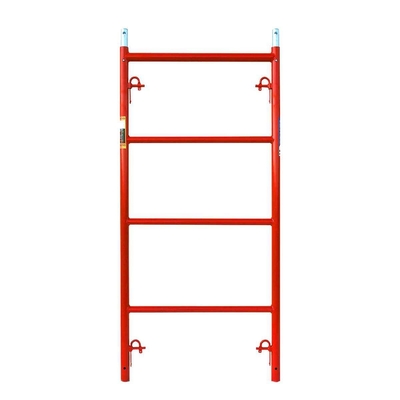 Steel Frame Scaffolding 3ft X6ft Blue Pre-Galvanized Q235 with High Safety and Narrow Ladder W Style